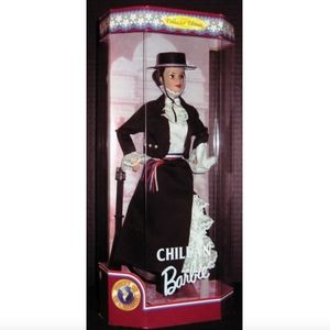 NEW in Box! 1997 Chilean Barbie Dolls of the World Collection